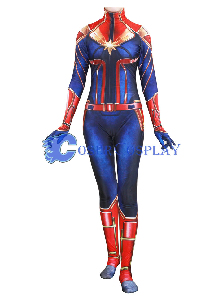 Captain Marvel Carol Danvers Ms Halloween Costume Ideas